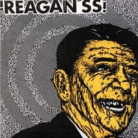 REAGAN SS - YELLOW REAGAN 1" BUTTON
