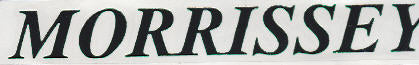 MORRISSEY - MORRISSEY RUBOFF STICKER