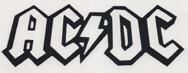 AC/DC - AC/DC RUBOFF STICKER