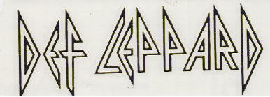 DEF LEPPARD - DEF LEPPARD RUBOFF STICKER