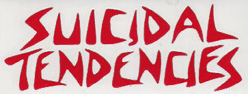 SUICIDAL TENDENCIES - SUICIDAL TENDENCIES RUBOFF STICKER