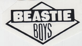 BEASTIE BOYS - LOGO RUBOFF STICKER