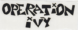 OPERATION IVY - OPERATION IVY RUBOFF STICKER