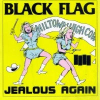 BLACK FLAG - JEALOUS AGAIN 1" BUTTON
