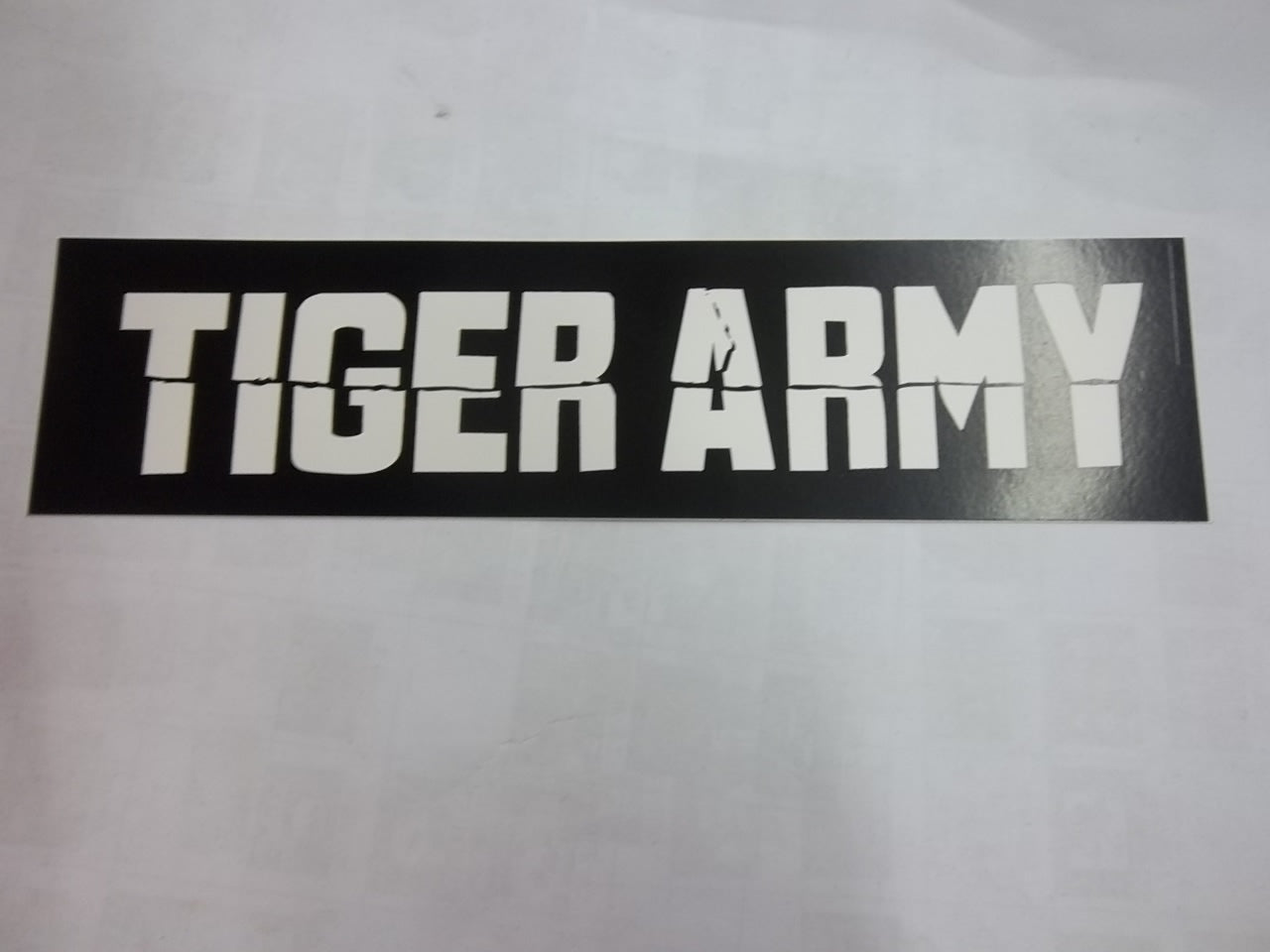 TIGER ARMY - TIGER ARMY STICKER