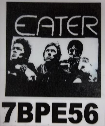 EATER - BAND PICTURE BACK PATCH