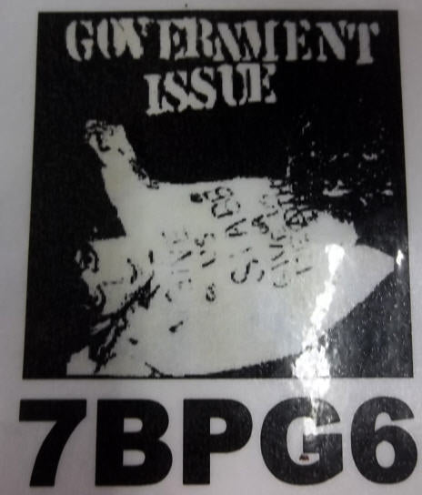 GOVERNMENT ISSUE - GEORGE STAB BACK PATCH