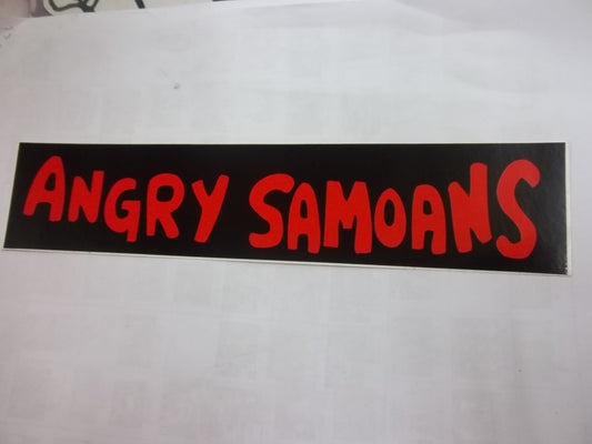 ANGRY SAMOANS - ANGRY SAMOANS STICKER