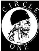 CIRCLE ONE - SKULL WITH HELMET PATCH