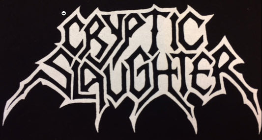 CRYPTIC SLAUGHTER - CRYPTIC SLAUGHTER BACK PATCH