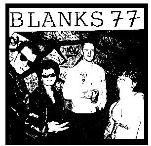 BLANKS 77 - BAND PICTURE BACK PATCH