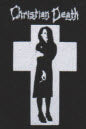 CHRISTIAN DEATH - CROSS ROZZ PATCH