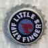 STIFF LITTLE FINGERS - BEER CAPSULE ENAMEL PIN BADGE