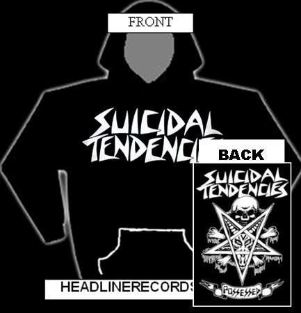 SUICIDAL TENDENCIES - POSSESSED HOODIE SWEATSHIRT