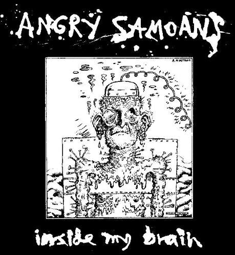 ANGRY SAMOANS - INSIDE MY BRAIN BACK PATCH