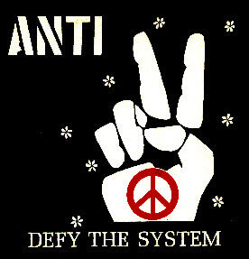 ANTI - DEFY THE SYSTEM BACK PATCH