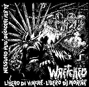 WRETCHED - LIBERO DI VIVERE BACK PATCH