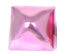 LARGE ANODIZED PINK PYRAMID STUDS (PACK OF 20) - FREE SHIPPING