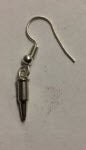 EARRING - BULLET (SMALL)
