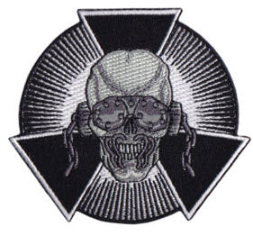 MEGADETH - SKULL BURST EMBROIDERED PATCH