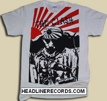 CLASH - JAPANESE KAMIKAZE (WHITE) TEE SHIRT