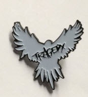 TRAGEDY - BIRD ENAMEL PIN BADGE