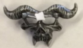 DANZIG - 3D SKULL METAL PIN