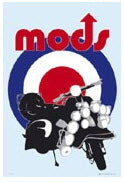 POSTER - MODS SCOOTER