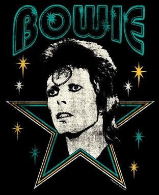 DAVID BOWIE - STAR 1" BUTTON