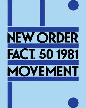 NEW ORDER - FACT 50 1981 MOVEMENT 1" BUTTON