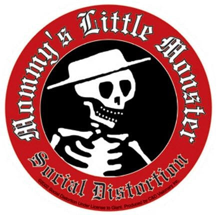 SOCIAL DISTORTION - MUMMY LITTLE MONSTER 1" BUTTON