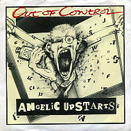 ANGELIC UPSTARTS - SCREAMIMG 1" BUTTON