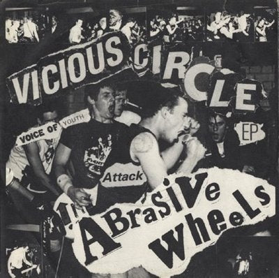 ABRASIVE WHEELS - VICIOUS CIRCLE 1" BUTTON
