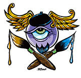 VON FRANCO STICKER - BEATNIK EYE