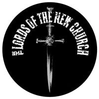 LORDS OF THE NEW CHURCH - SWORD 1" BUTTON