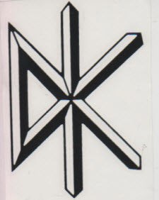 DEAD KENNEDYS - LOGO RUBOFF STICKER