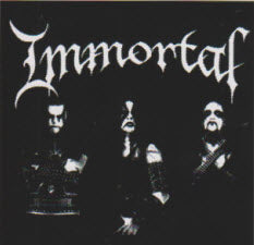 IMMORTAL - BAND PICTURE STICKER