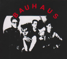 BAUHAUS - BAND PICTURE STICKER