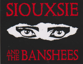 SIOUXSIE & THE BANSHEES - EYES STICKER