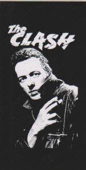 CLASH - JOE STRUMMER PICTURE STICKER