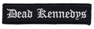 DEAD KENNEDYS - DEAD KENNEDYS OLD ENGLISH LOGO EMBROIDERED PATCH