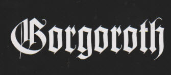 GORGOROTH - GORGOROTH STICKER