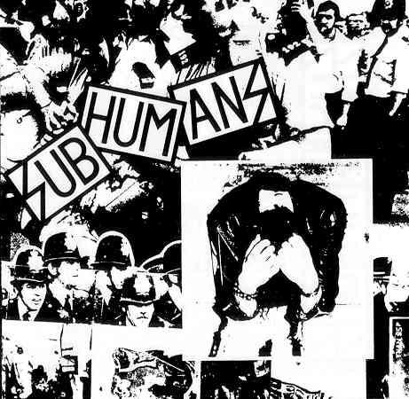 SUBHUMANS - EP LP 1" BUTTON