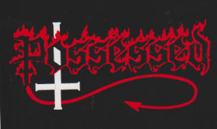 POSSESSED - LOGO STICKER