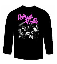 NEW YORK DOLLS - BAND PICTURE LONG SLEEVE TEE SHIRT