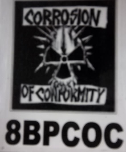CORROSION OF CONFORMITY - LOGO BACK PATCH