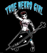 1" BUTTON - TRUE NEKRO GIRL