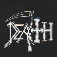 DEATH - LOGO STICKER – Headline Records