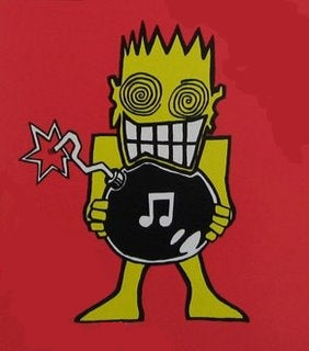 ALL - GUY WITH BOMB 1" BUTTON