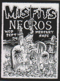 STICKER - FLYER MISFITS / NECROS STICKER